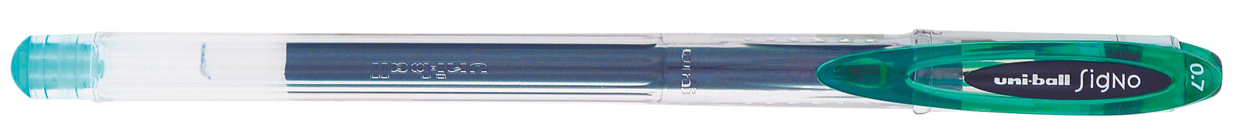 Roller cu gel Uniball Signo – Verde, 0.7 mm