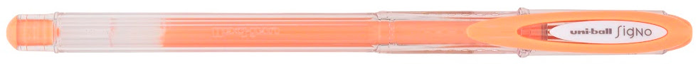 Roller cu gel Uniball Signo Angelic Colour – Oranj, 0.7 mm