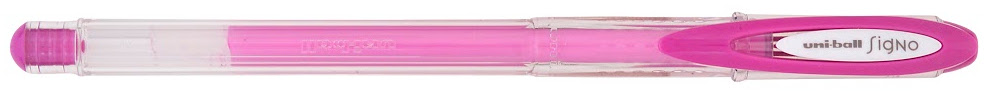 Roller cu gel Uniball Signo Angelic Colour – Roz, 0.7 mm