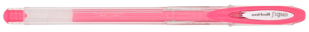 Roller cu gel Uniball Signo Angelic Colour – Rosu, 0.7 mm