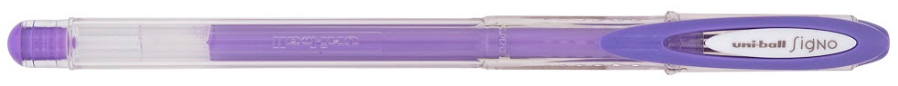 Roller cu gel Uniball Signo Angelic Colour – Violet, 0.7 mm