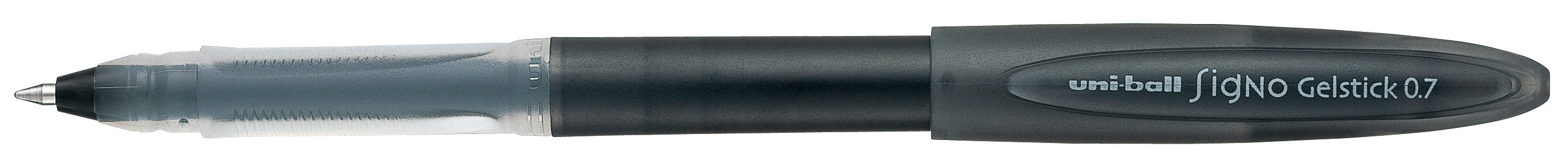 Gel roller Uniball Signo Gelstick – Negru, 0.7 mm