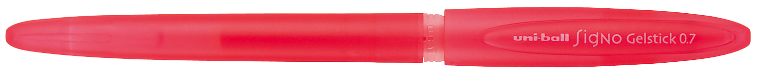 Gel roller Uniball Signo Gelstick – Rosu, 0.7 mm