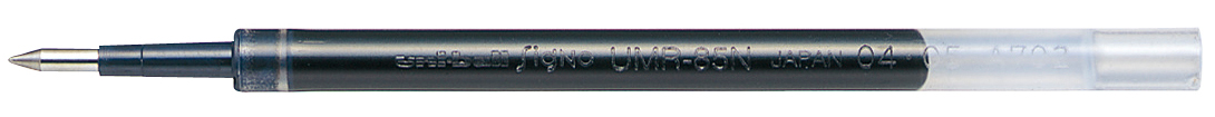 Rezerva pentru gel roller Uniball Signo 207 Micro - Negru, 0.5 mm