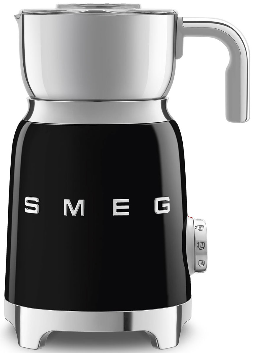 Aparat pentru spumă Smeg - MFF11BLEU, 600ml, negru