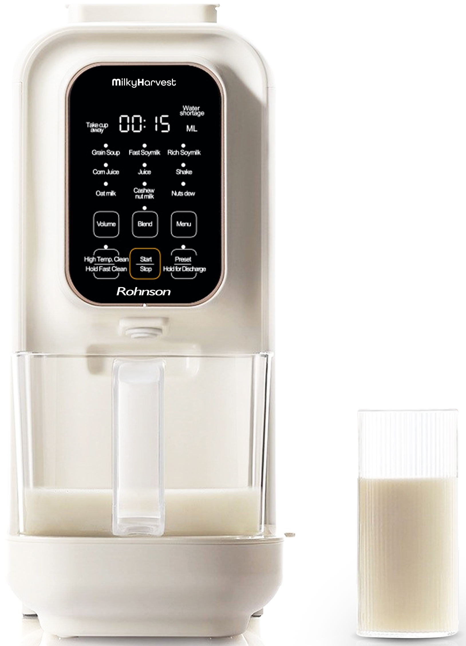 Dispozitiv pentru lapte vegetal Rohnson - R-5901 , 2000W, 1.2 l, alb