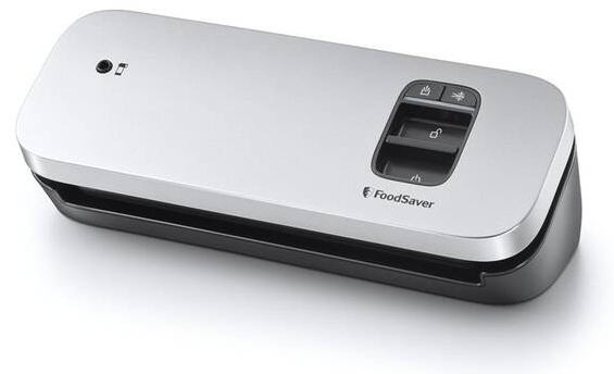 Aparat de vidat FoodSaver - VS1190X-01, 140 W, 0.51 Bar, argintiu/negru