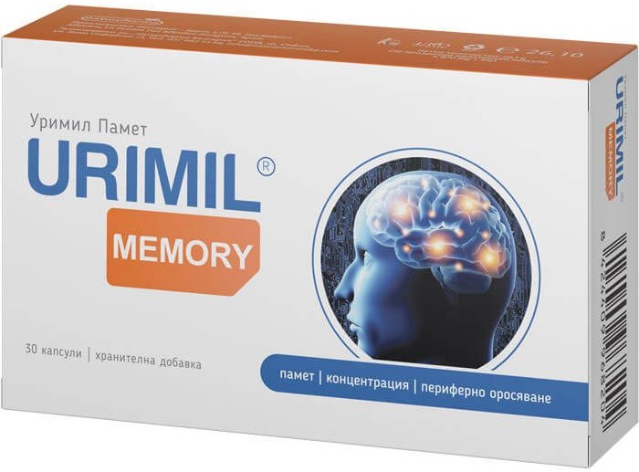 Urimil Memory, 30 capsule, Naturpharma - imagine 2