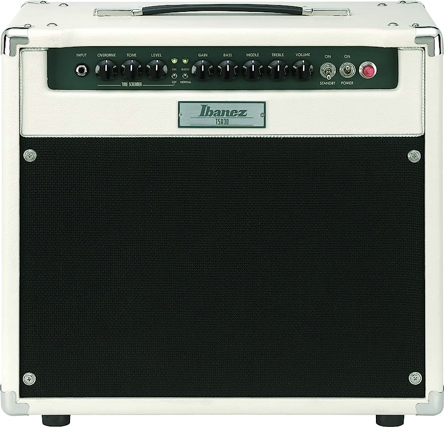 Amplificator pentru chitară Ibanez - TSA30 U, alb/negru