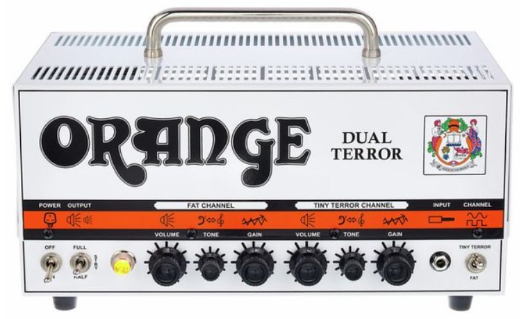 Amplificator pentru chitară Orange - Dual Terror, alb/portocaliu