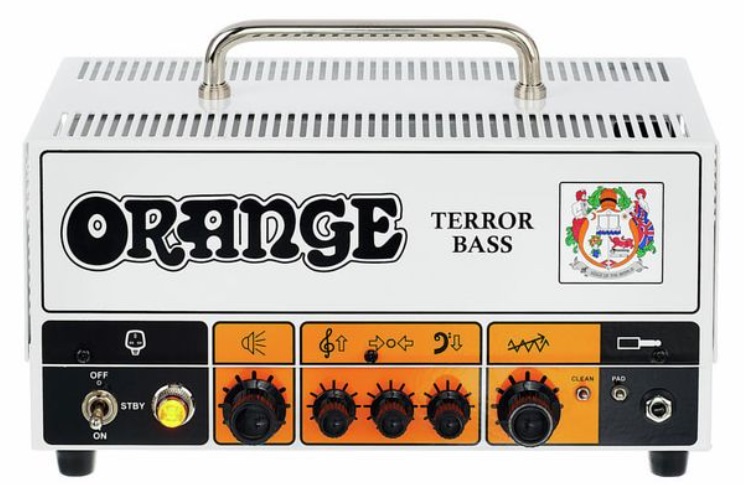 Amplificator pentru chitară Orange - Terror Bass, alb/portocaliu