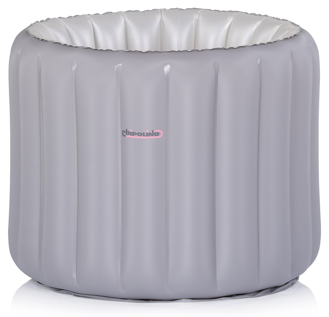 Cadă cu pompă Chipolino - Bubble Nest gri