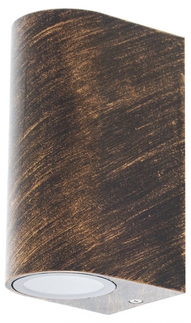 Aplicație exterioară Elbulgaria - 2x40W, IP44, culoare aur antic