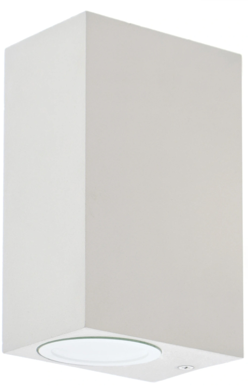 Aplică de exterior Elbulgaria - Arte R, 2x40W, IP44, alb