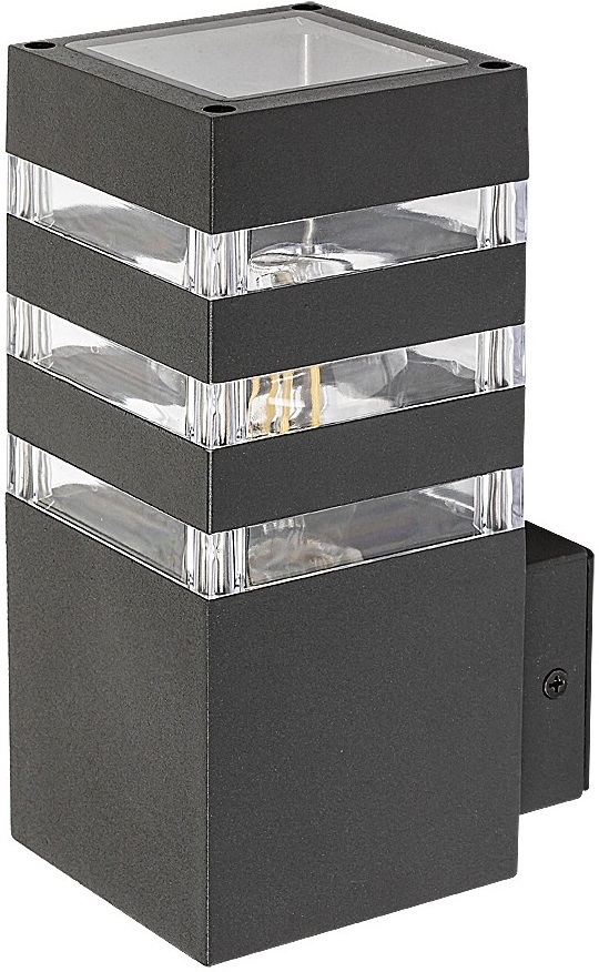 Aplică de exterior Rabalux - Ankara 7379, IP 44, E 27, 1 x 12 W max, 230 V, antracit