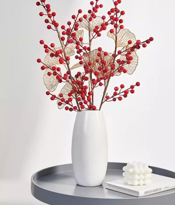 Vază Morello - 25 х 8 cm, alba