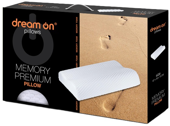 Pernă Dream On Memory - Premium, 67 x 43 x 13 cm