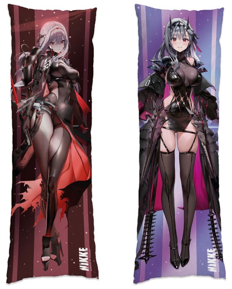 Pernă Sakami Merchandise Games: Goddess of Victory: Nikke Dakimakura - Scarlet & Modernia (Body Pillow)