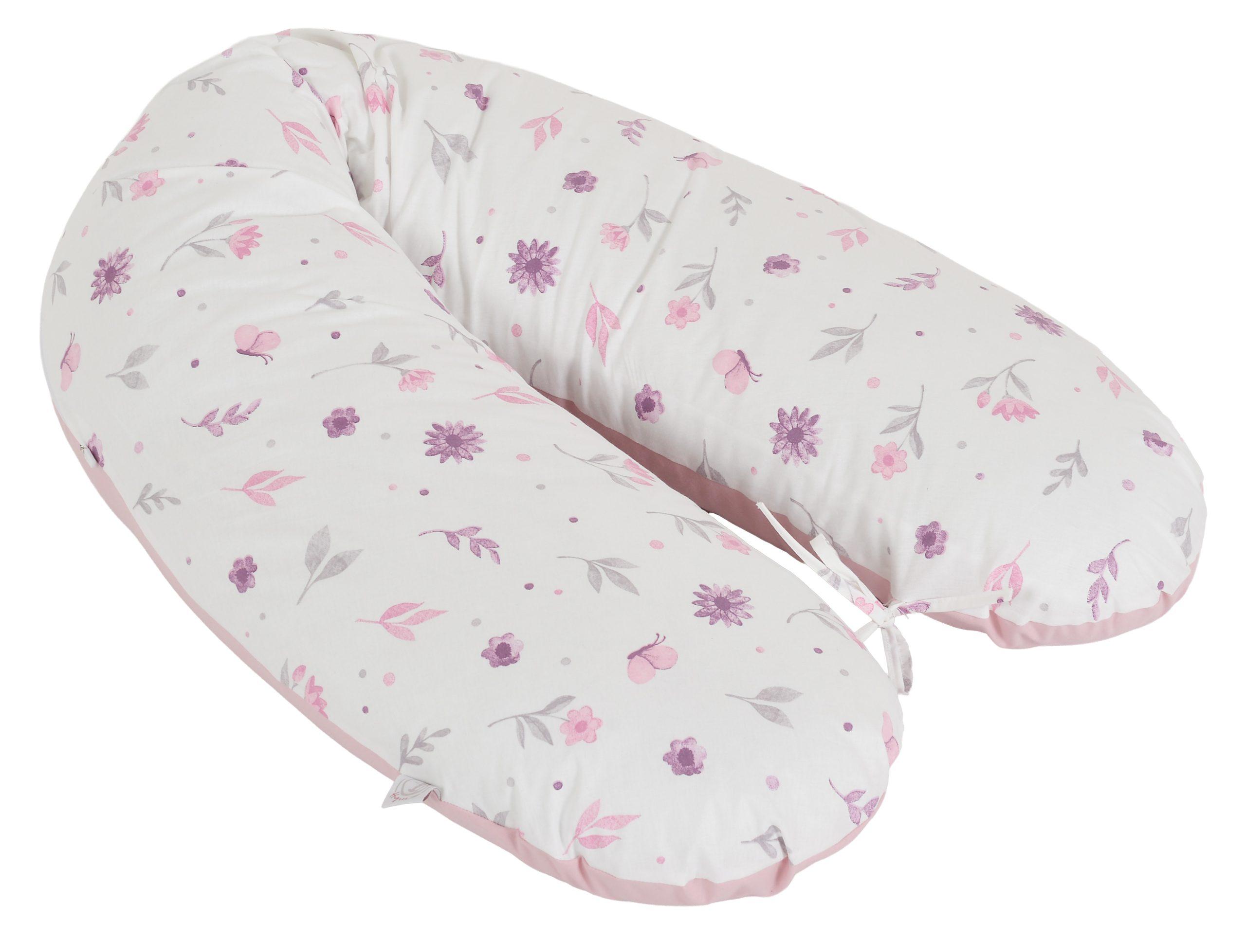 Perna pentru gravide și alăptare Hugzzz - Hugsy, roz