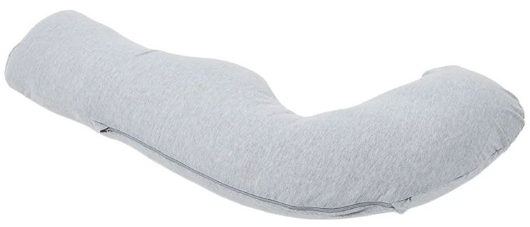 Pernă de sarcină Momcozy - În formă de J, gri