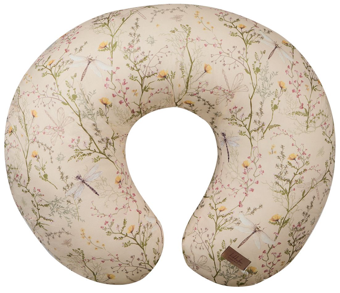 Perna pentru alaptat  KikkaBoo - Secret Garden, Beige