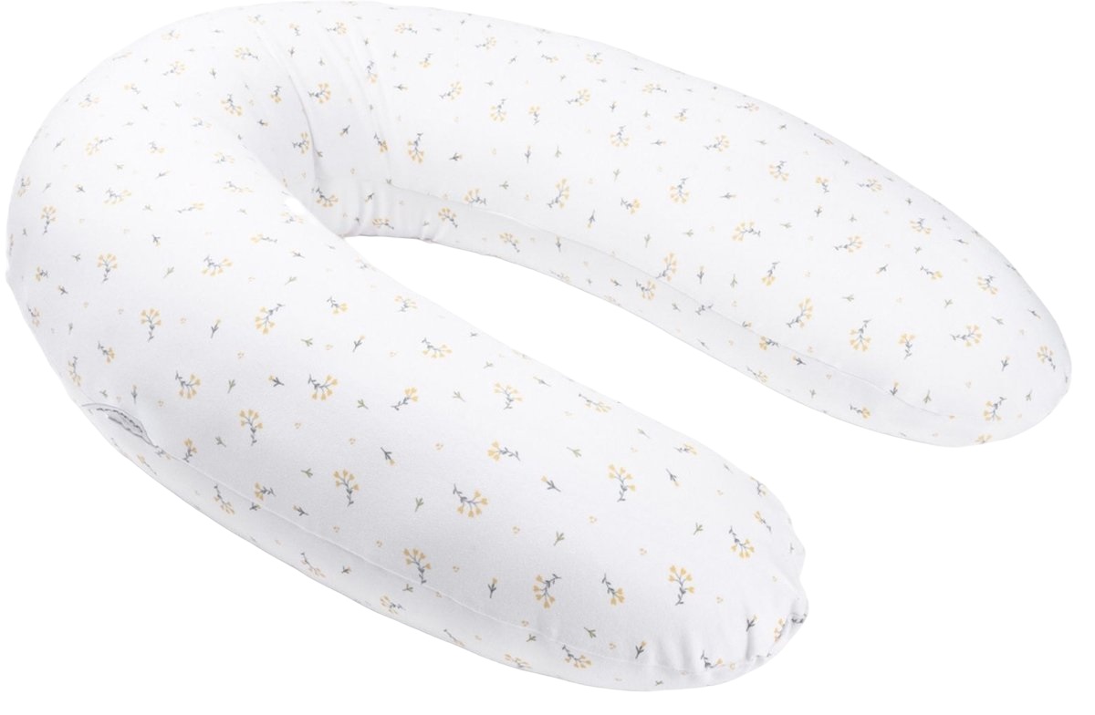 Pernă pentru mame Doomoo - Buddy, Flower Yellow
