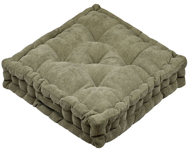 Pernă de podea STOF - Dandy, 45 x 45 x 10 cm, Khaki