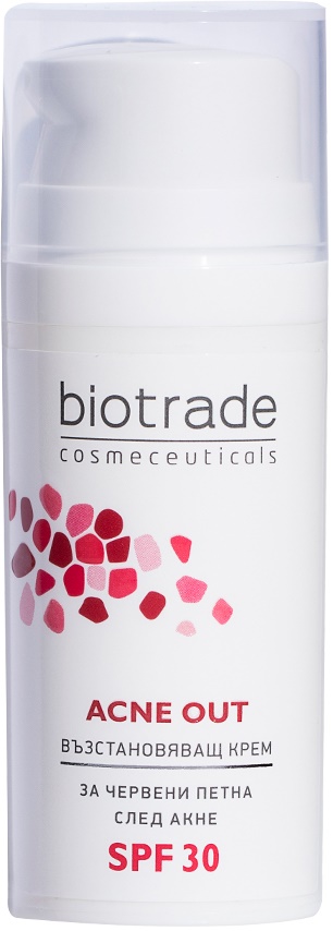 Biotrade Acne Out Cremă regenerantă de față, SPF30, 30 ml