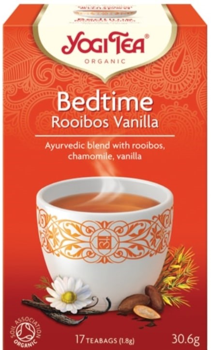 Ceai de seară cu rooibos și vanilie, 17 pliculețe, Yogi Tea