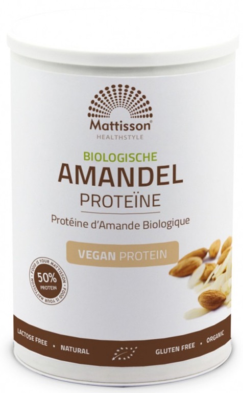 Vegan Almond Protein, 350 g, Mattisson Healthstyle