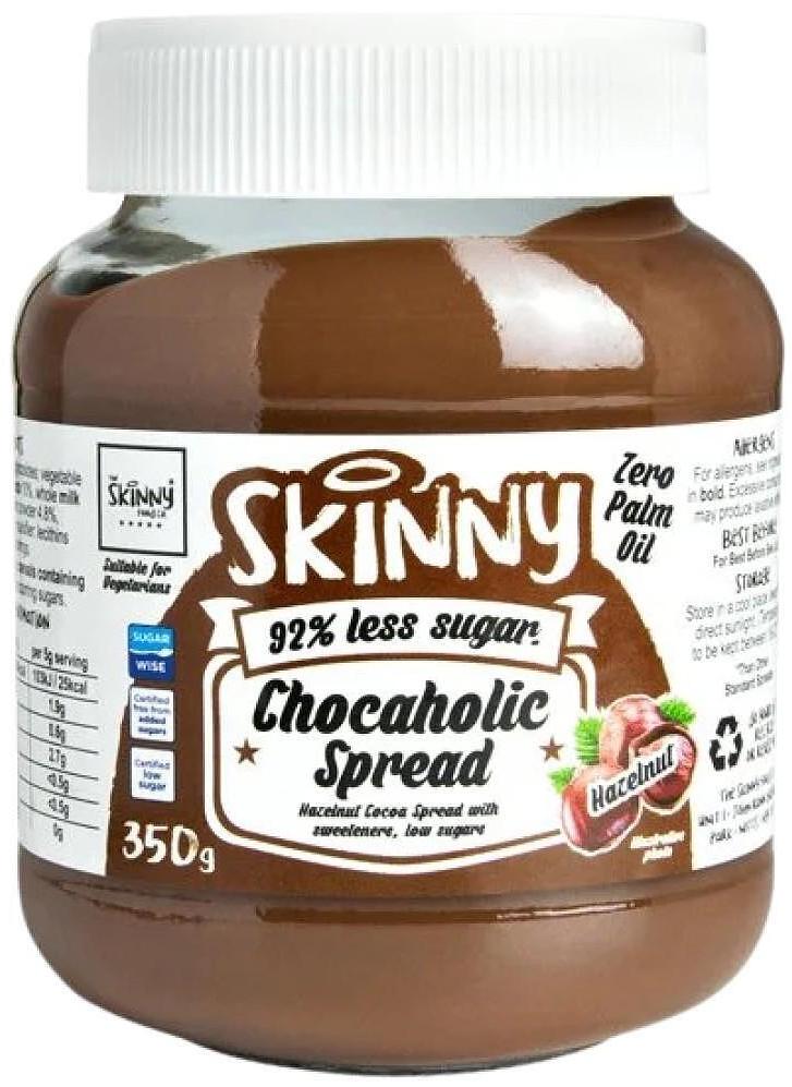 Vegan Chocolate Spread, Hazelnut, 350 g, Skinny Food Co