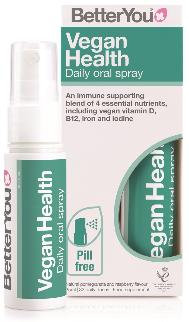Vegan Health Spray oral, 25 ml, 32 de doze zilnice, Better You