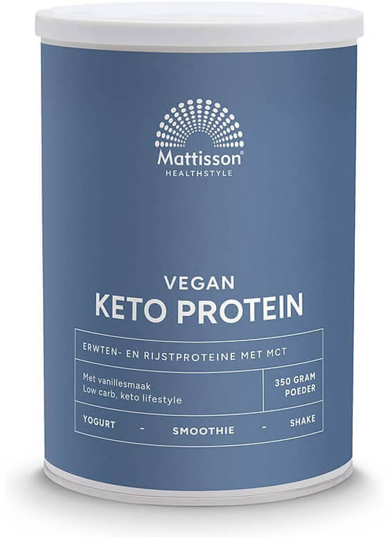 Vegan Keto Protein, 350 g, Mattisson Healthstyle