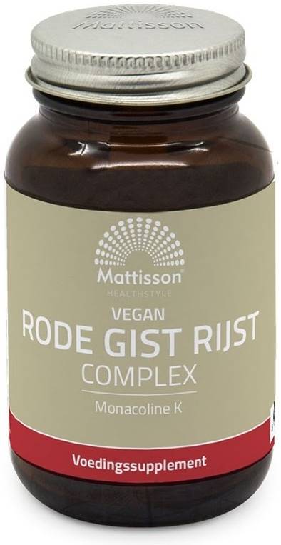 Mattisson Healthstyle Complex Vegan Red Yeast Rice, 90 capsule