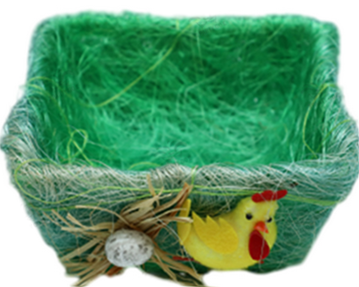 Coș de Paște PartyGo - 16 х 16 х 6 cm, sortiment
