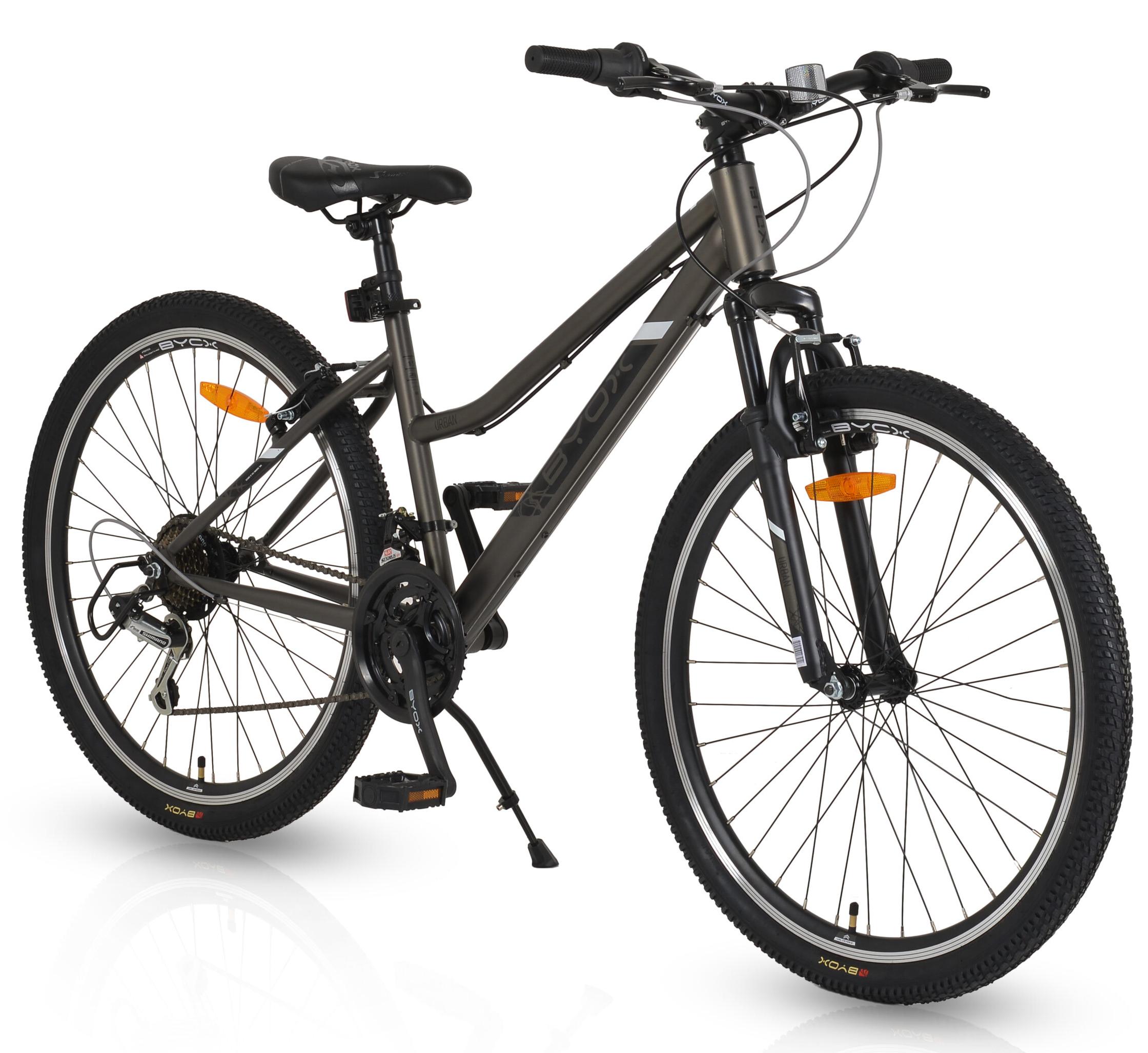 Bicicletă Byox - Urban, 26'', gri