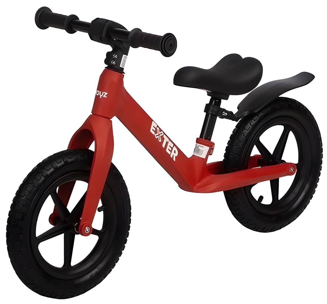 Bicicletă de echilibru  Caretero Toyz - Exter, rosu