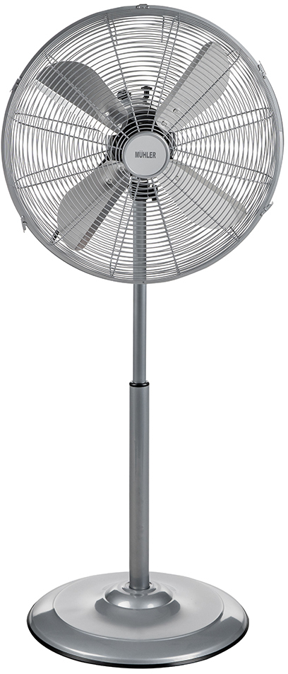Ventilator Muhler - DMF-18I, 3 viteze, 46 cm, gri