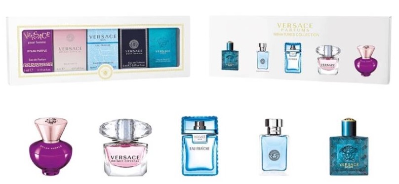 Versace Set Mini Set, 5 x 5 ml
