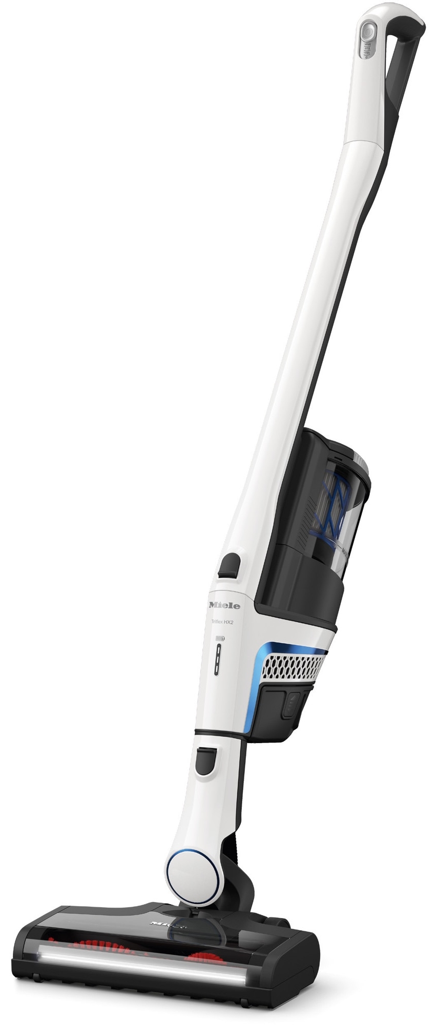 Aspirator vertical Miele - Triflex HX2 Blue Pulse, HEPA, Lotus White/Blue Pulse