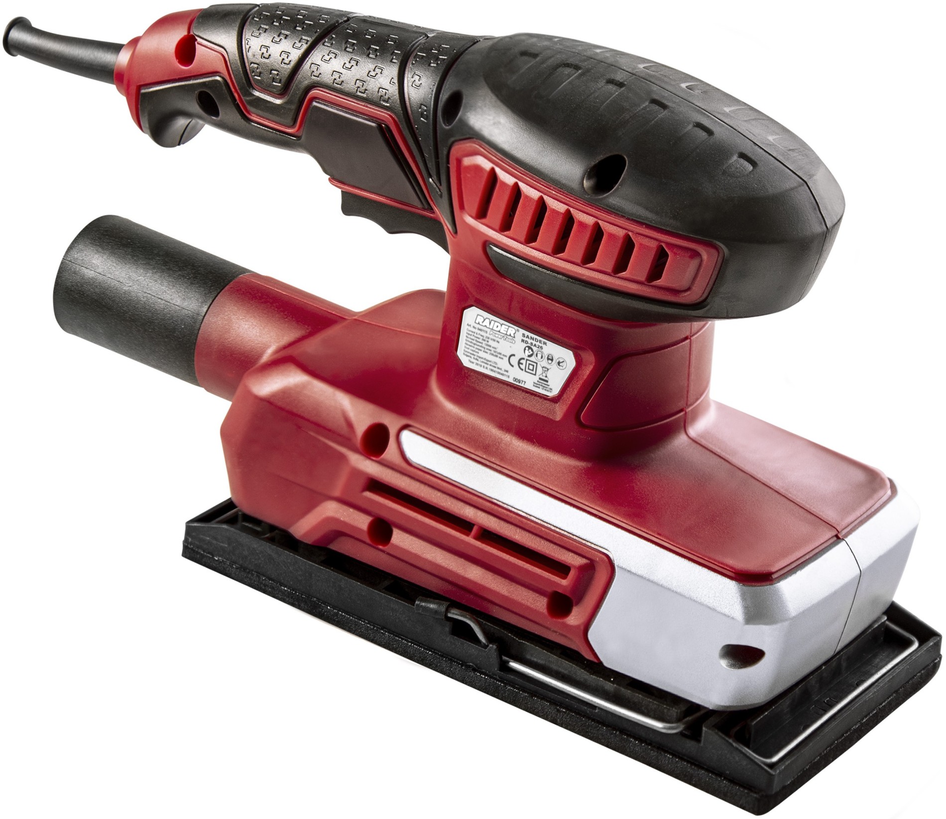 Șlefuitor vibrator Raider - RD-SA26, 200W, 90 x 187 mm