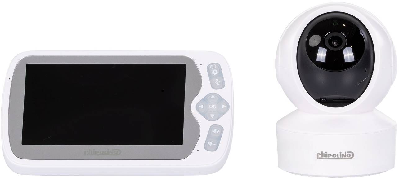 Monitor video pentru bebeluși Chipolino - Duo View