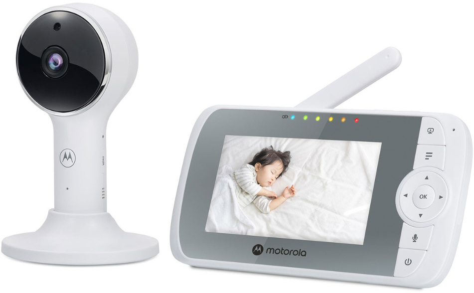 Monitor video pentru bebeluși Motorola - VM64 Connect, Wi-Fi, 4.3''