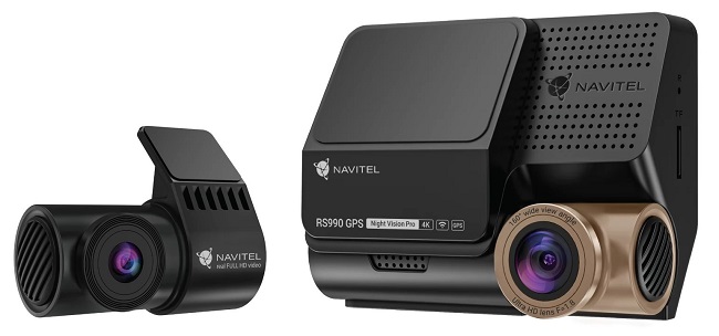 Registrator video auto Navitel - RS990, negru