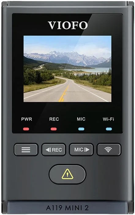 Registrator video auto VIOFO - A119 MINI 2 - GPS Module 2K Sony Starvis 2, negru