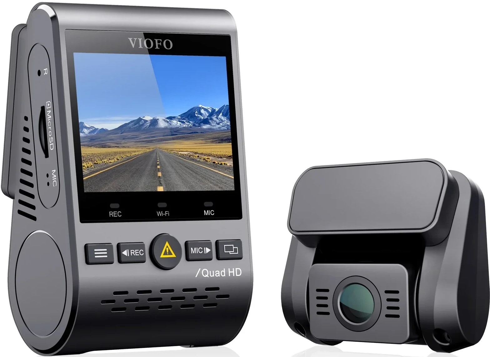 Registrator video auto VIOFO - A129 Plus DUO - GPS Rear Cam inc., negru