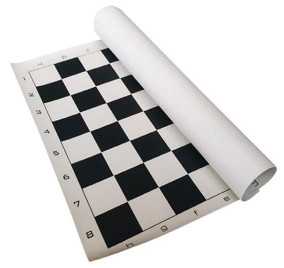 Tablă de vinil pentru șah Platinum, 45 x 45 cm