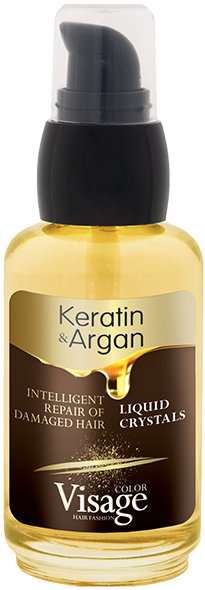Visage Cristale lichide pentru păr Keratin &amp; Agran, 50 ml