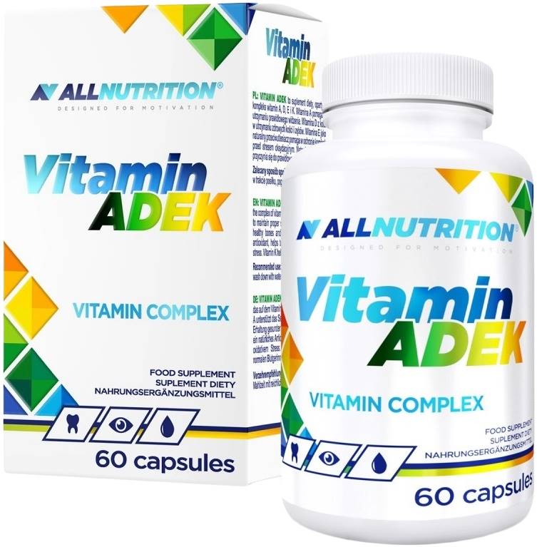 Puzzle Vitamin ADEK din 60 de capsule - AllNutrition