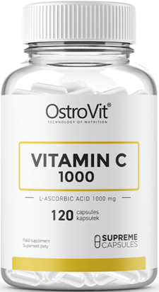 Vitamina C, 1000 mg, 120 capsule, OstroVit - imagine 3